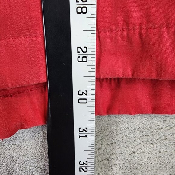 Womens Vintage Westbound Suede Red Jacket Full Zip & Button Up Polyester Blend L - Picture 6 of 8